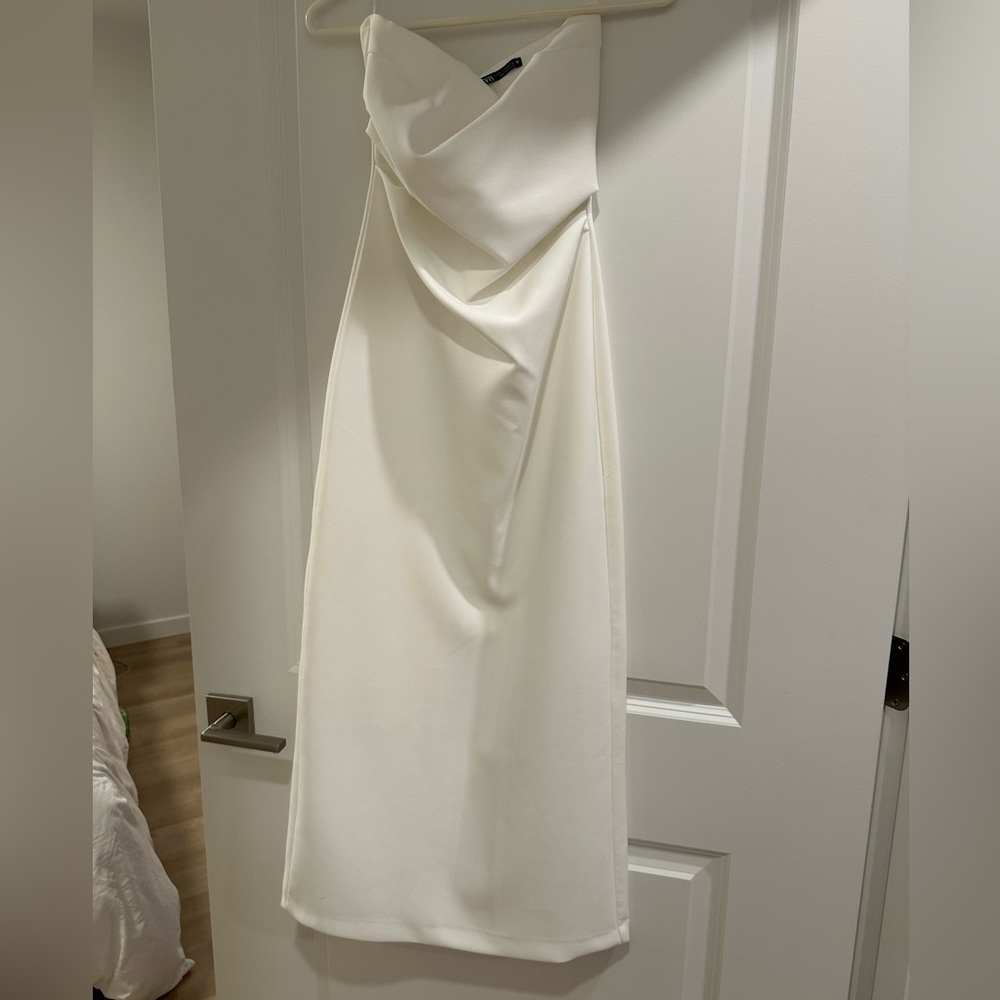 Zara Elegant White Dress